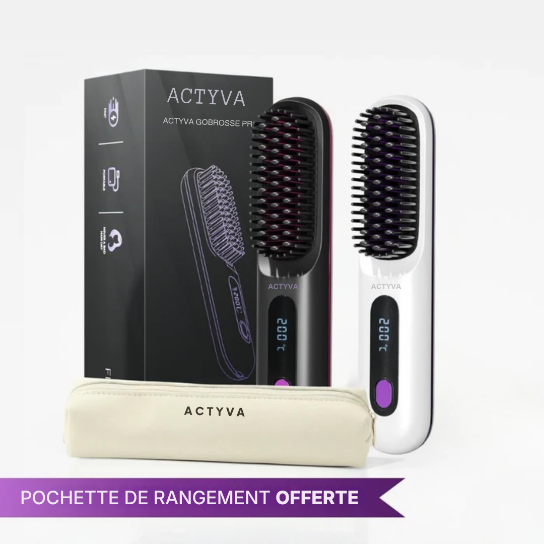 Brosse Lissante Nomade – GoBrosse™ PRO