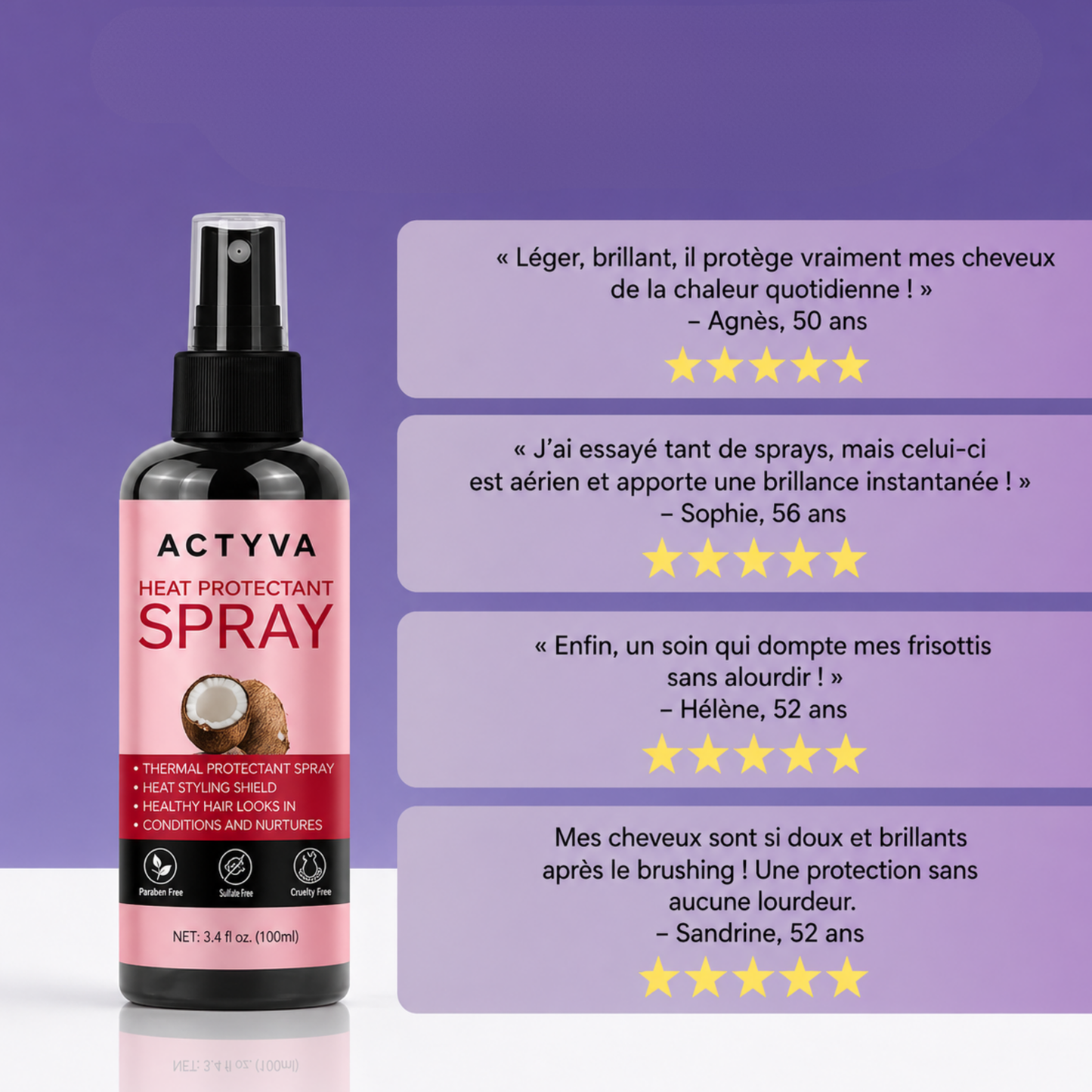 Spray Brillance & Anti-Chaleur – Shield & Shine