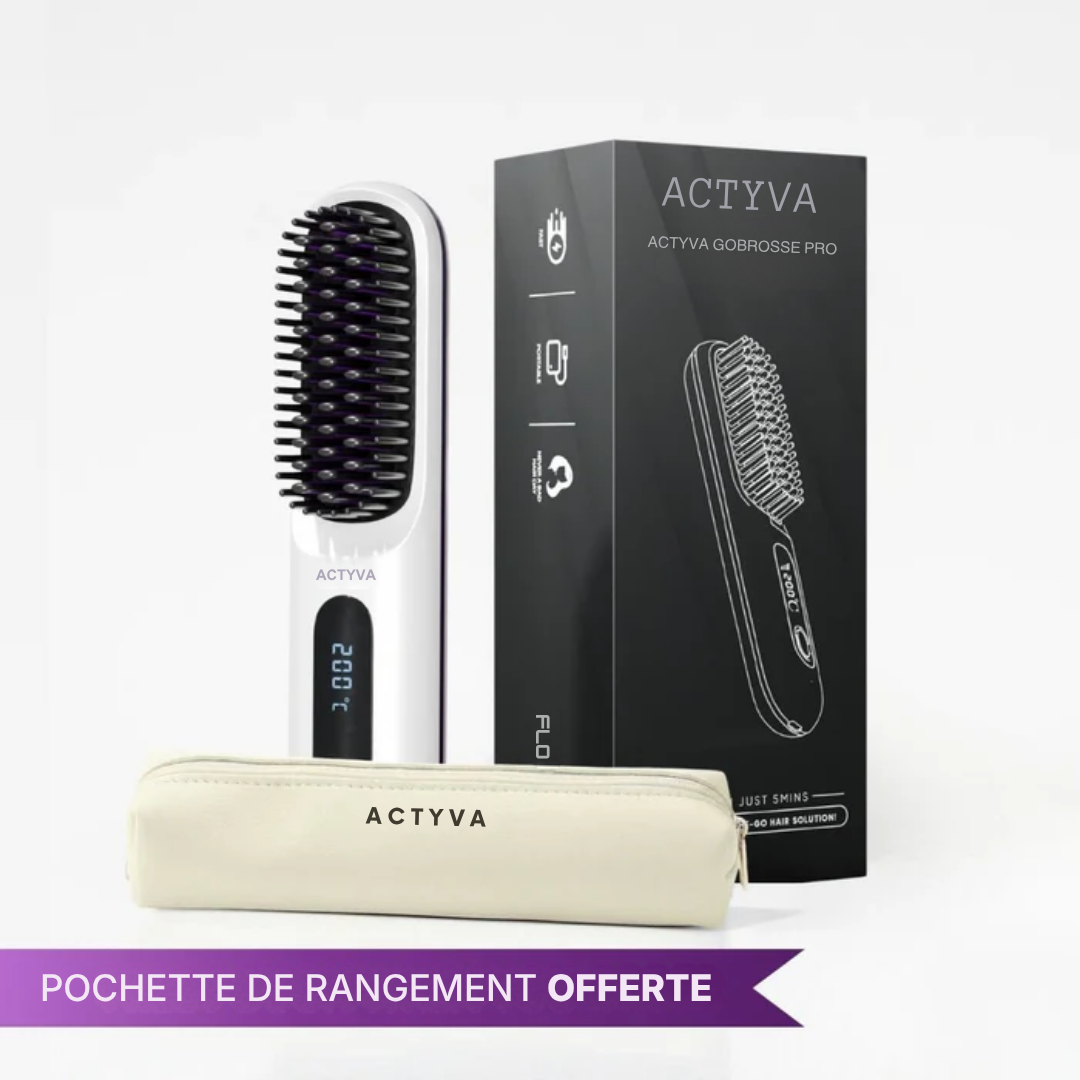 Brosse Lissante Nomade – GoBrosse™ PRO