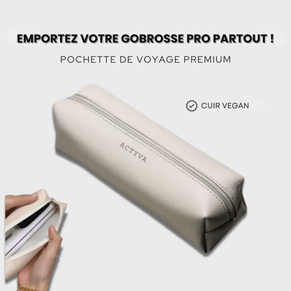 Pochette en cuir pour GoBrosse PRO