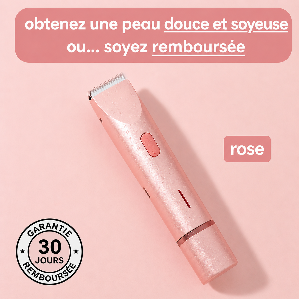 PureSkin™ Tondeuse 2-en-1 Corps & Maillot